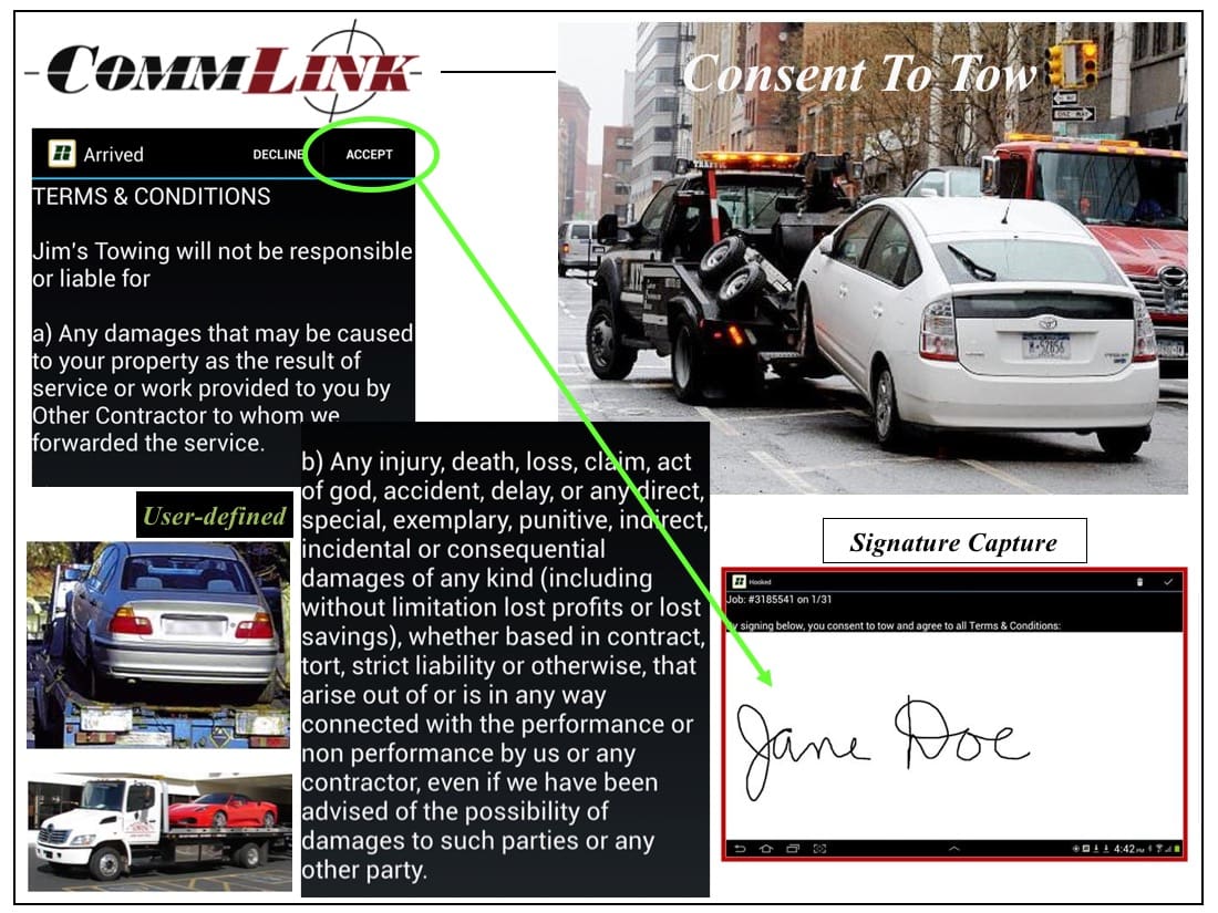 CommLink Consent to Tow CommLink Consent to Tow