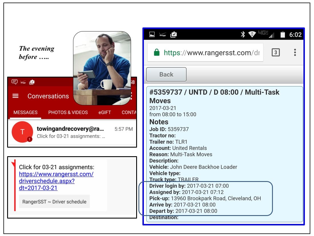 TransportOps Driver Notification TransportOps Driver Notification