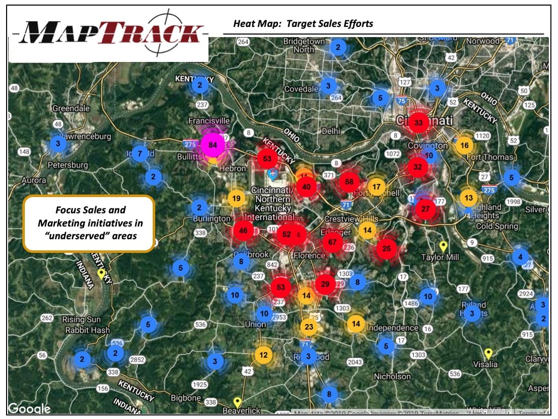 heatmap2 Heat Map Target Sales Efforts
